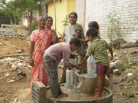 Brunnen in Indien